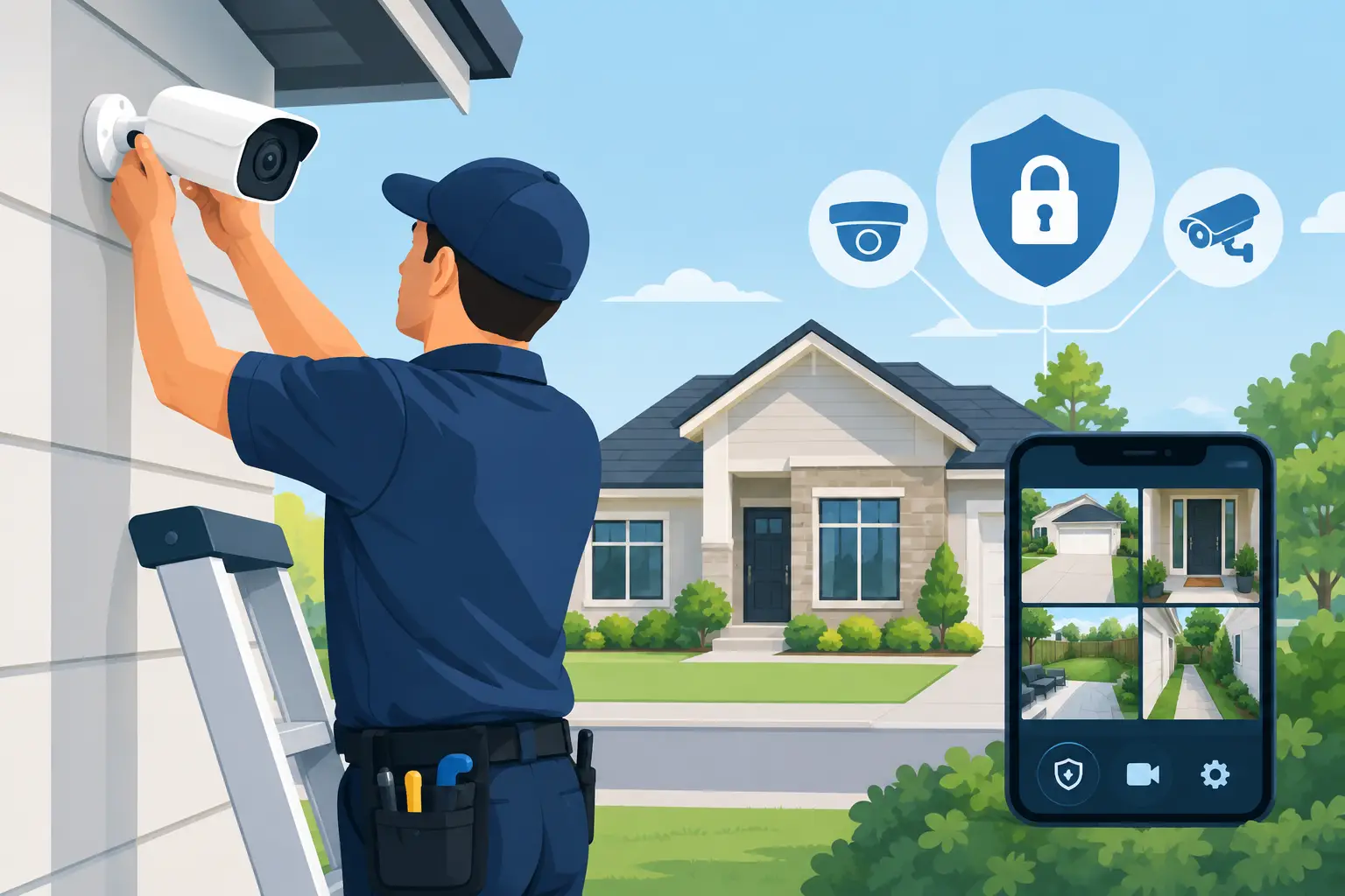 Security Camera Installation Prosper TX That Works